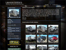 Tablet Screenshot of lawsonmotors.com